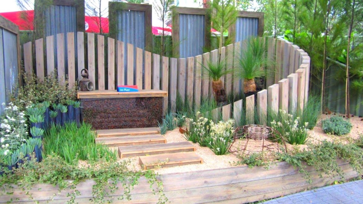 Landscaping ideas: wooden paths for the garden and backyard! 50+ ideas!