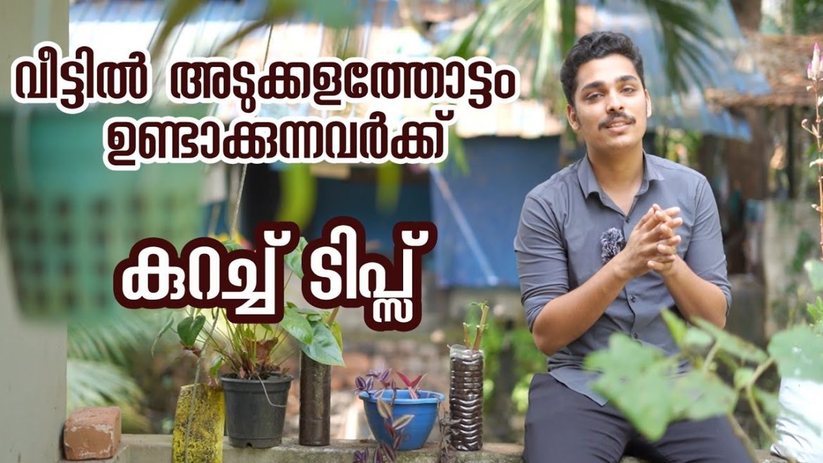 വീട്ടിൽ അടുക്കളത്തോട്ടം  ഉണ്ടാക്കുന്നവർക്ക് കുറച്ച് ടിപ്സ് | A few tips for kitchen garden at home