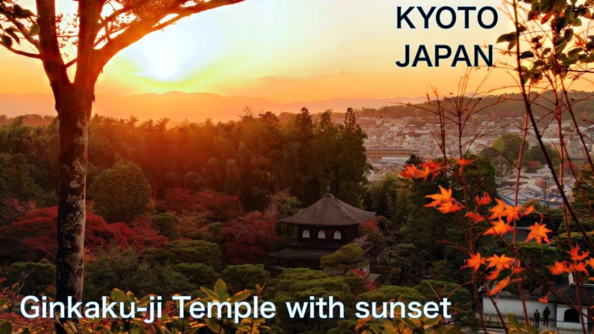JAPAN TRAVEL:KYOTO】World Heritage “Ginkaku-ji Temple” Beautiful temple & Japanese garden with sunset JAPAN TRAVEL:KYOTO】World Heritage "Ginkaku-ji Temple" Beautiful temple & Japanese garden with sunset
