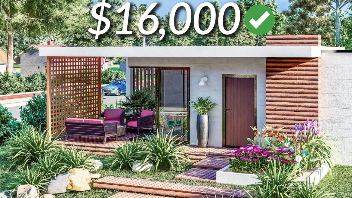 (4×10 Meters) Modern House Design | 1 Bedroom House Tour (4x10 Meters) Modern House Design | 1 Bedroom House Tour