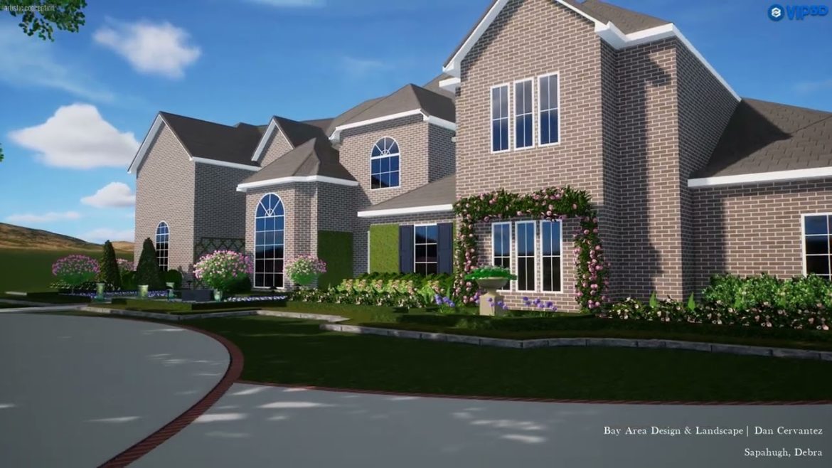 Sapaugh Front Yard Rendering