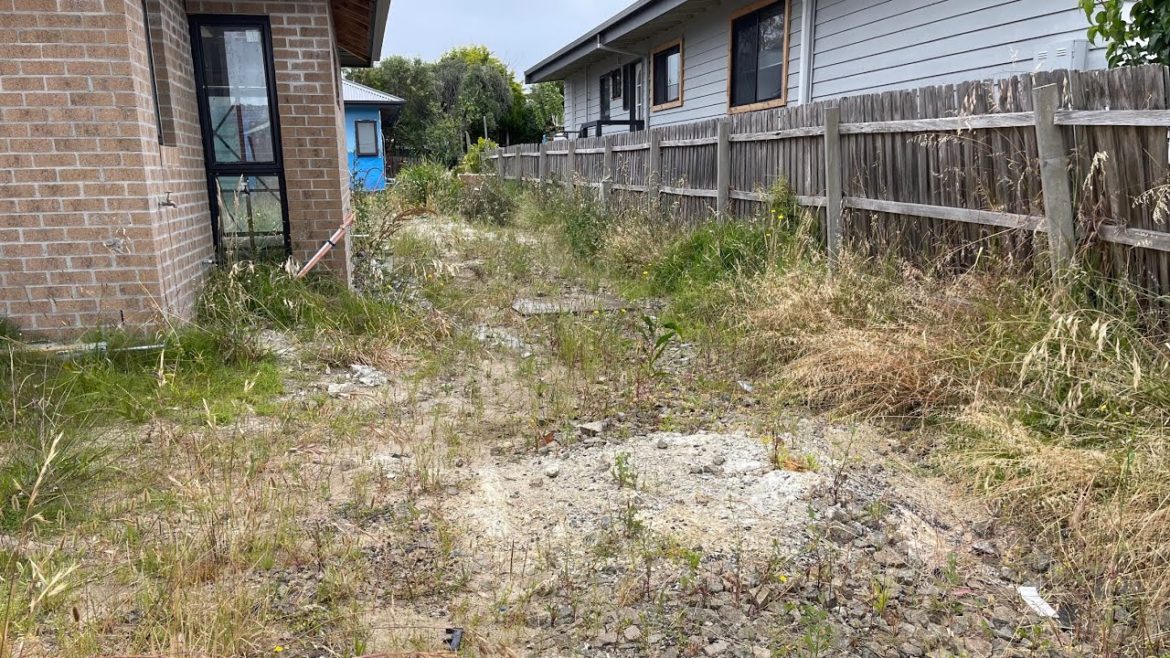 2 year ABANDONED building site gets a slashing…. WORST site I’ve seen!