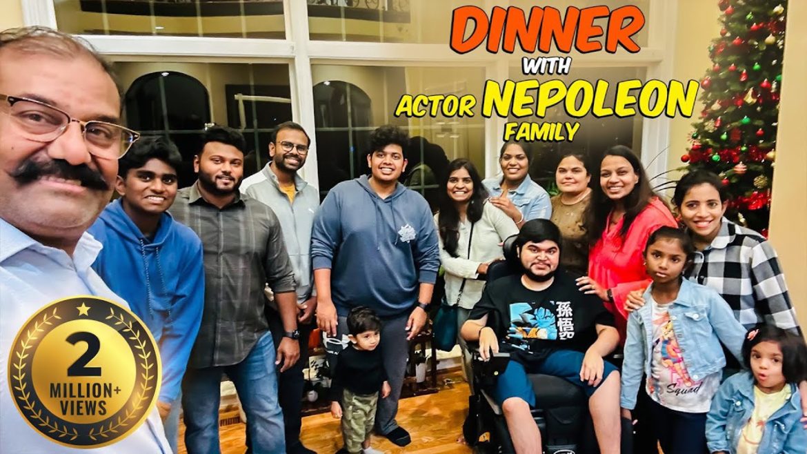 Family Dinner With Actor Napoleon in America – Irfan's View Family Dinner With Actor Napoleon in America - Irfan's View