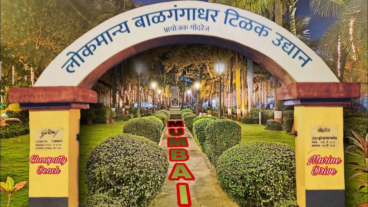 Fun Kid - @QuincasMoreira  | Lokmanya Balgangadhar Tilak Garden Mumbai | Night Decoration Garden