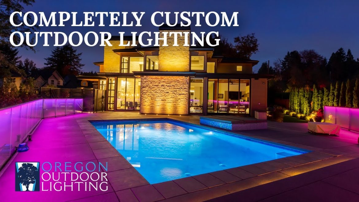 Color Changing LED's and Floating Stairs! | Oregon Outdoor Lighting Color Changing LED's and Floating Stairs! | Oregon Outdoor Lighting