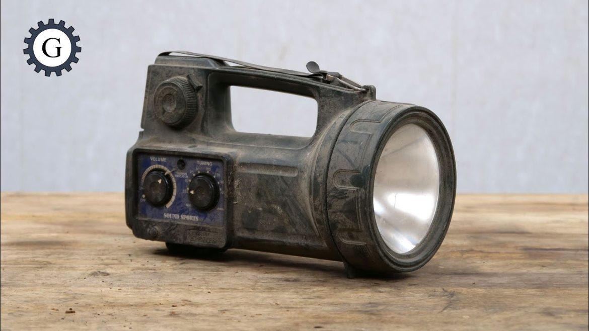 Vintage Radio Flashlight LED Conversion Vintage Radio Flashlight LED Conversion