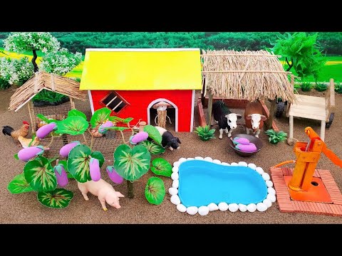 DIY making mini Cows Barn Animal – Mini Hand Pump Supply Water for Cabbage Garden – Mini Gaby DIY making mini Cows Barn Animal - Mini Hand Pump Supply Water for Cabbage Garden - Mini Gaby