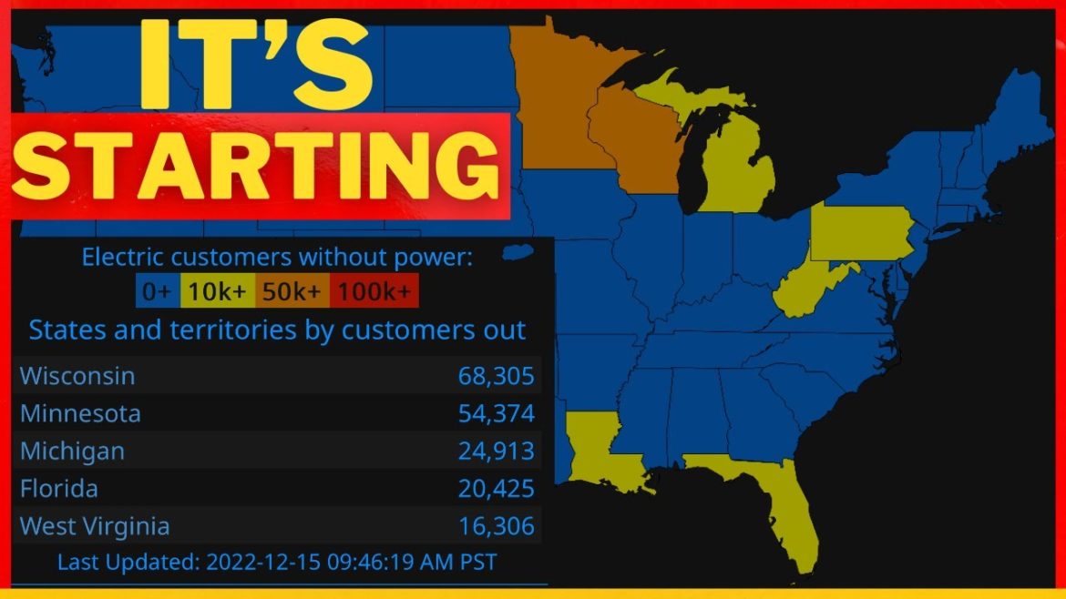 WARNING – 200,000 Power Outages ALREADY – SHTF Power Outage TIPS WARNING - 200,000 Power Outages ALREADY - SHTF Power Outage TIPS