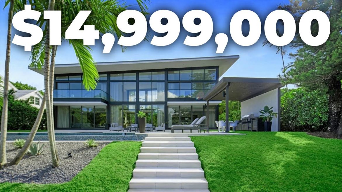 Touring a $14,999,000 Waterfront Home in Miami's Celebrity Neighborhood Touring a $14,999,000 Waterfront Home in Miami's Celebrity Neighborhood
