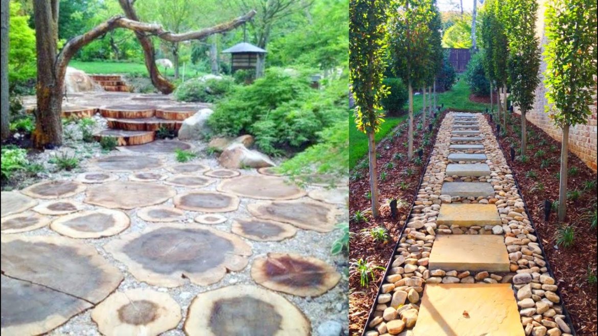 61 PATH GARDEN Design 2020 - Rustic and Modern Creative Ideas Part.2