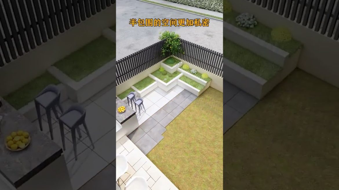 Turn your old garden corner into a great relaxing place 🏡 #shorts