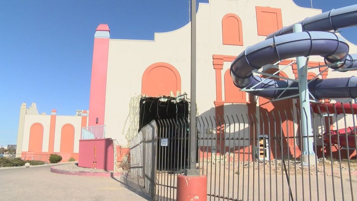 Plans for abandoned water park