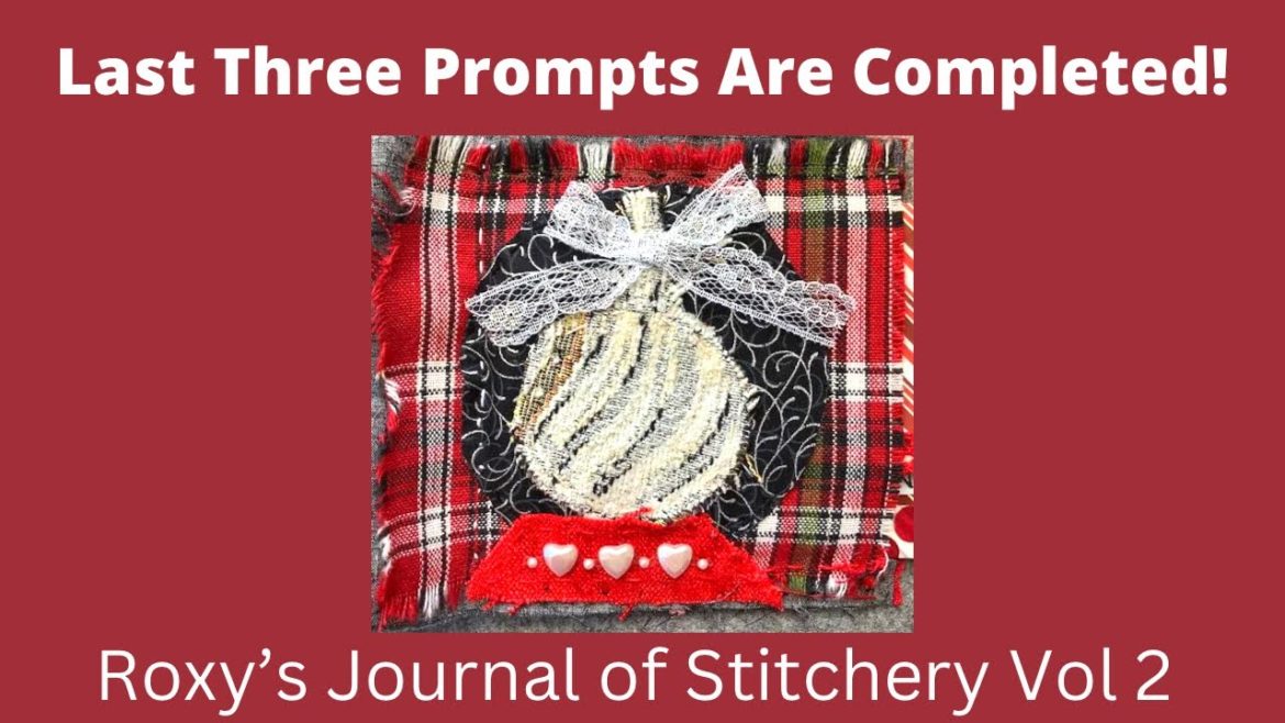 #roxysjournalofstitchery / Santa, Snow Globe and My Pick Pages #roxysjournalofstitchery / Santa, Snow Globe and My Pick Pages