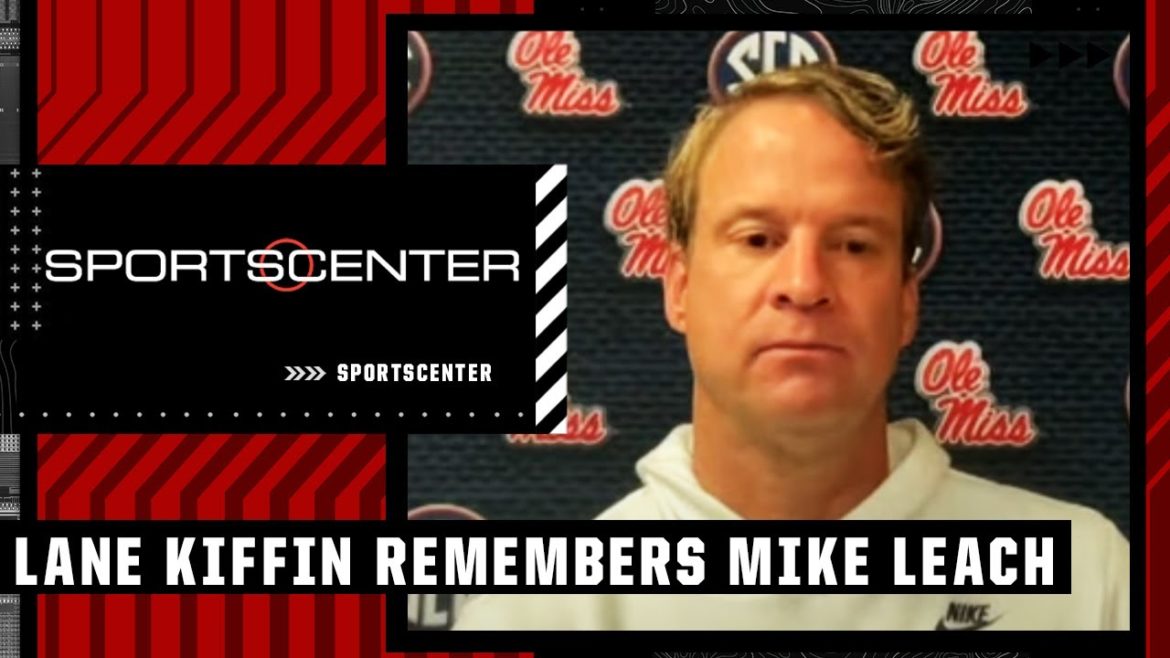 Lane Kiffin on the memories he shared with Mike Leach | SportsCenter Lane Kiffin on the memories he shared with Mike Leach | SportsCenter