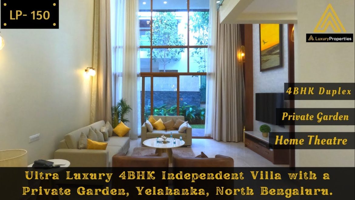 LP 150- Ultra Luxury 4BHK Duplex Villa with a Private Garden | North Bengaluru | Luxury Properties LP 150- Ultra Luxury 4BHK Duplex Villa with a Private Garden | North Bengaluru | Luxury Properties
