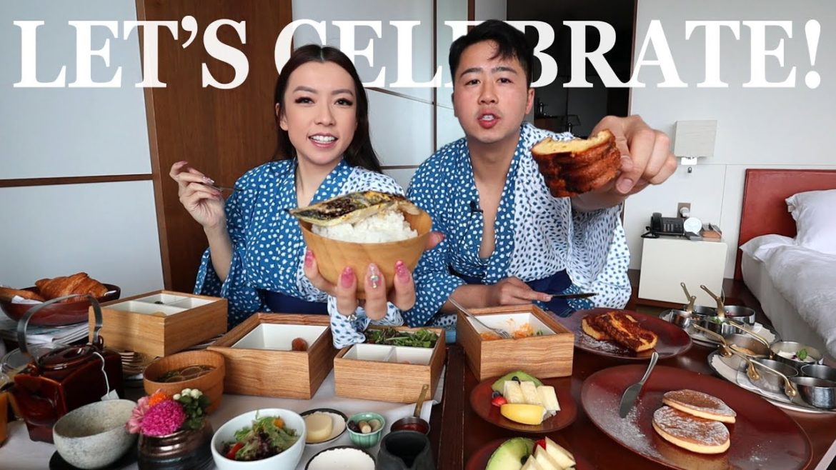 Celebrating our Engagement at Odaiba - Tokyo (LOTS OF FOOD)