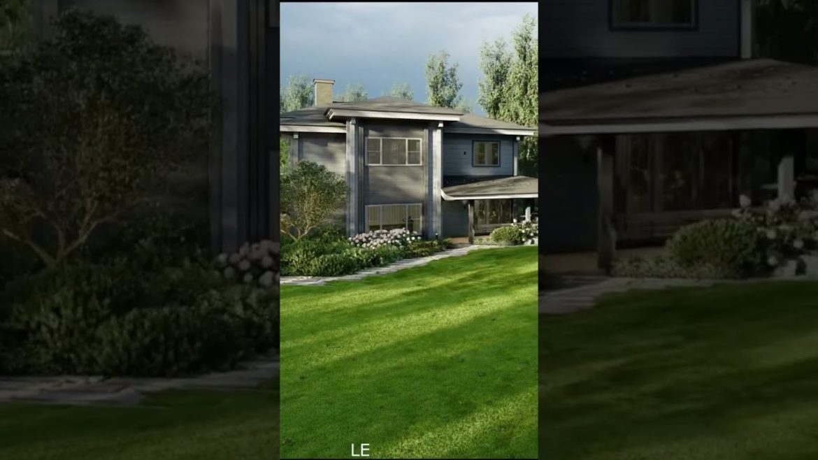 Ландшафтный дизайн в природном стиле #shorts