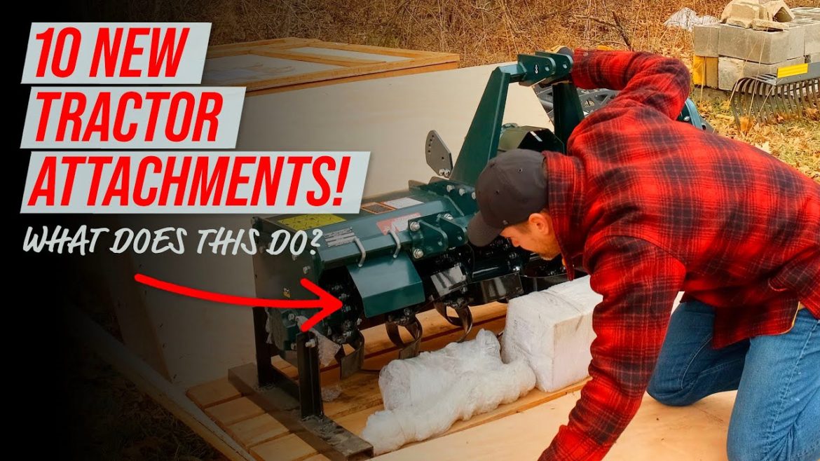 A BRAND NEW PROTOTYPE AND 9 OTHER NEW TRACTOR ATTACHMENTS! A BRAND NEW PROTOTYPE AND 9 OTHER NEW TRACTOR ATTACHMENTS!