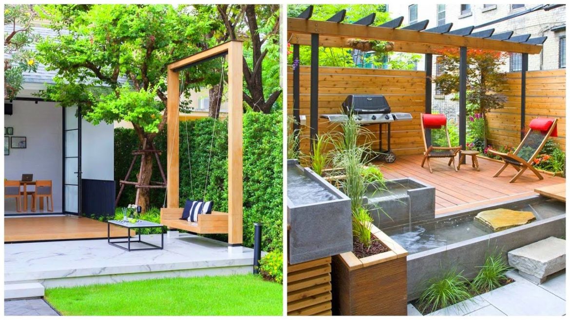 Landscape design of small backyard of country houses! 40 ideas for inspiration! Landscape design of small backyard of country houses! 40 ideas for inspiration!