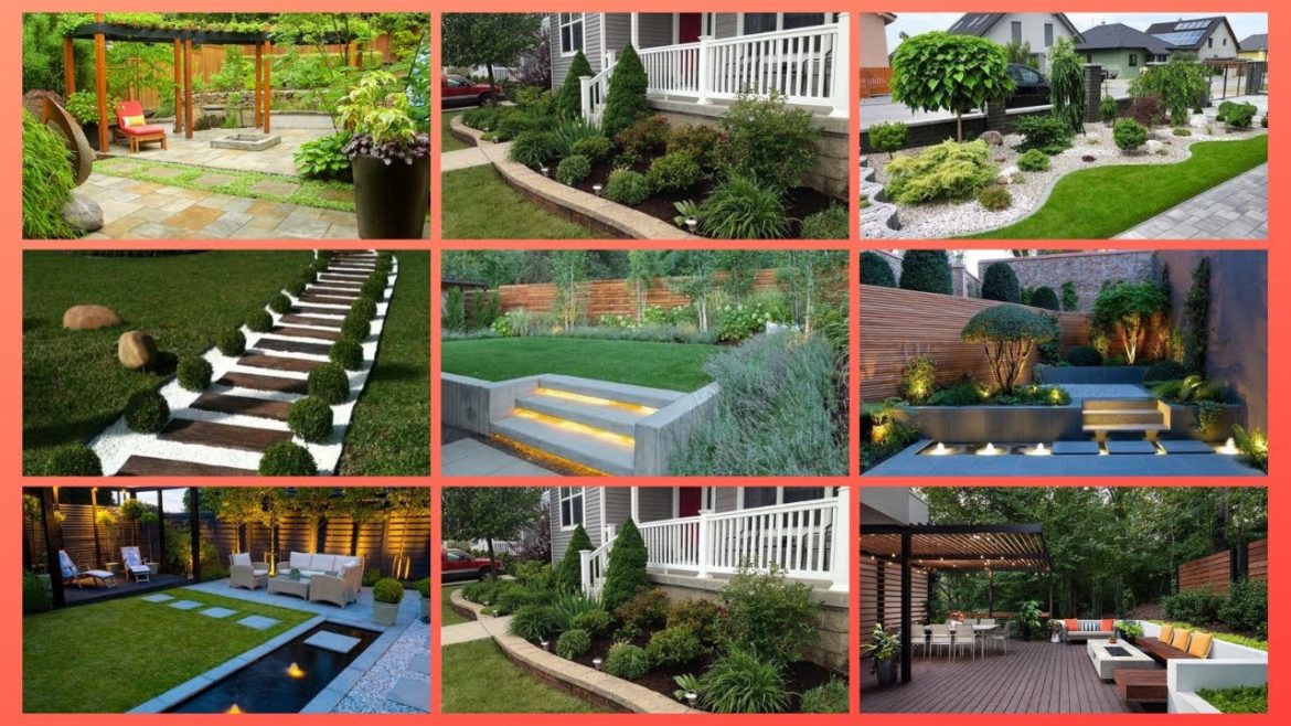 garden landscape design ideas || garden design || frontyard ideas || backyard design|| landscaping