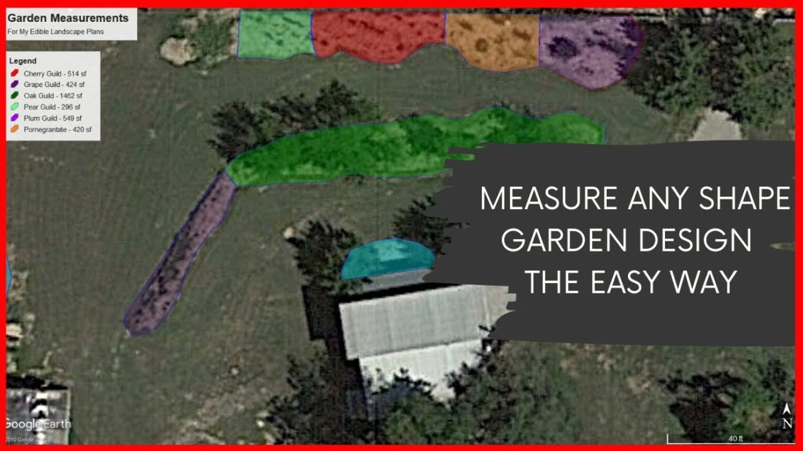 How to Measure Any Shape Garden Design Space The EASY WAY How to Measure Any Shape Garden Design Space The EASY WAY