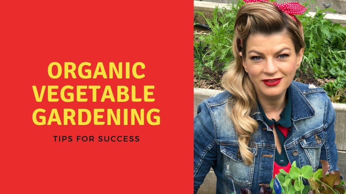Organic Vegetable Gardening TIPS for SUCCESS // The Gardenettes