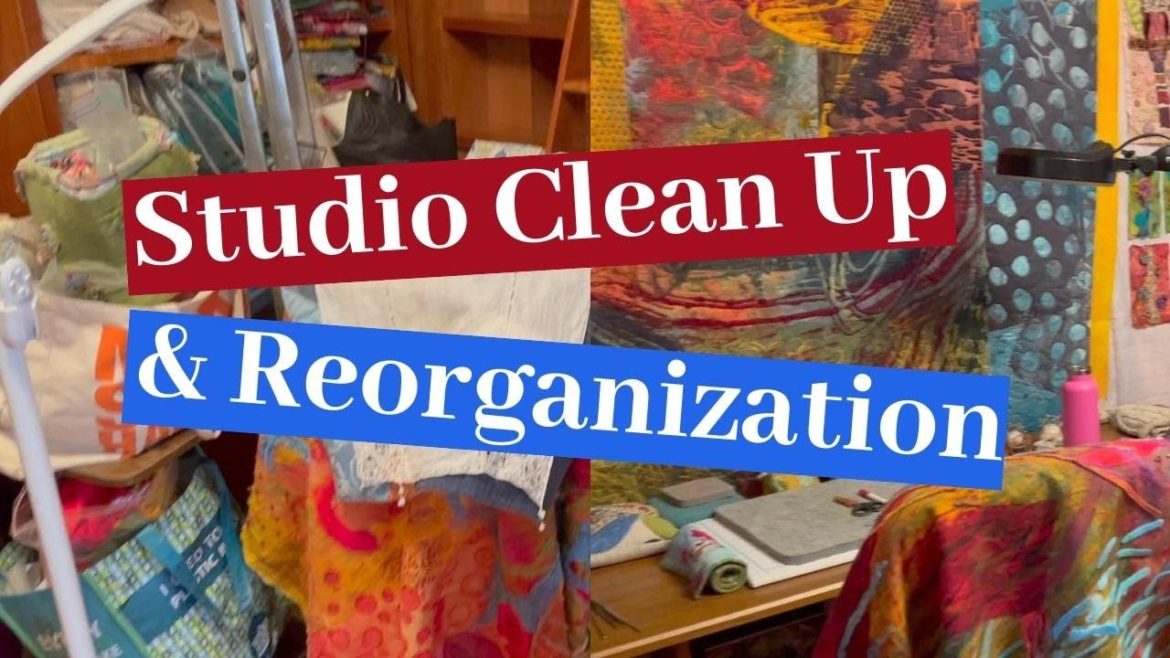 Cleaning up & Reorganizing My Studio Cleaning up & Reorganizing My Studio