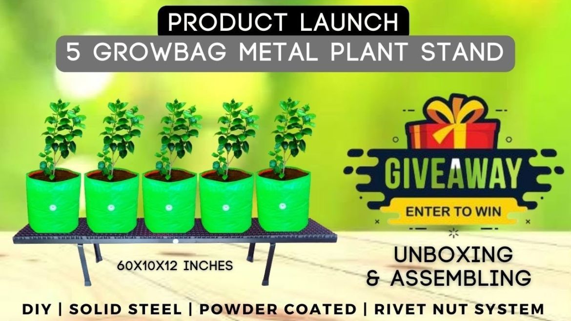 Terrace garden metal stand 5G model | Diy | powder coated | guna garden ideas giveaway contest Terrace garden metal stand 5G model | Diy | powder coated | guna garden ideas giveaway contest