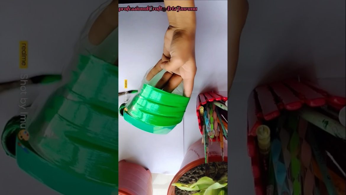 Diy– Planters/ Reuse of plastic containers/ Weste material craft ideas. #shorts #ytshorts#viral#diy