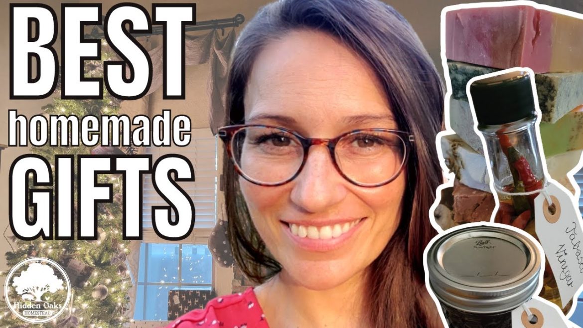 5 BEST Christmas Gift Ideas | Homemade DIY Gifts & Homesteading Gifts