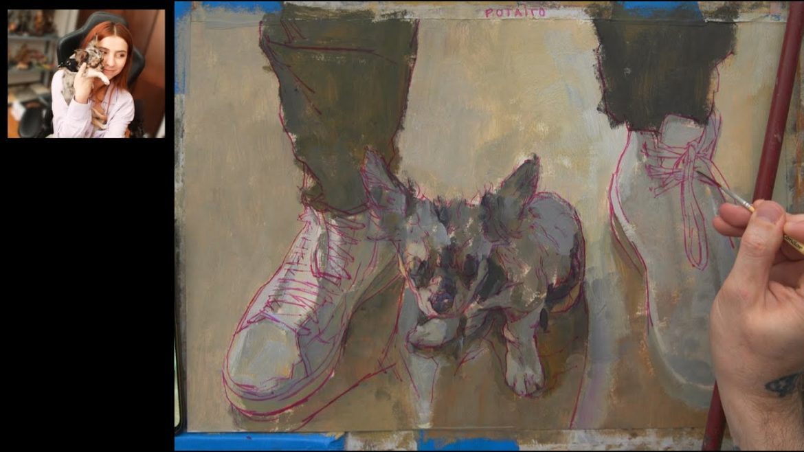 CHILI INTRODUCTION! - We're back!! (Oil live painting session)