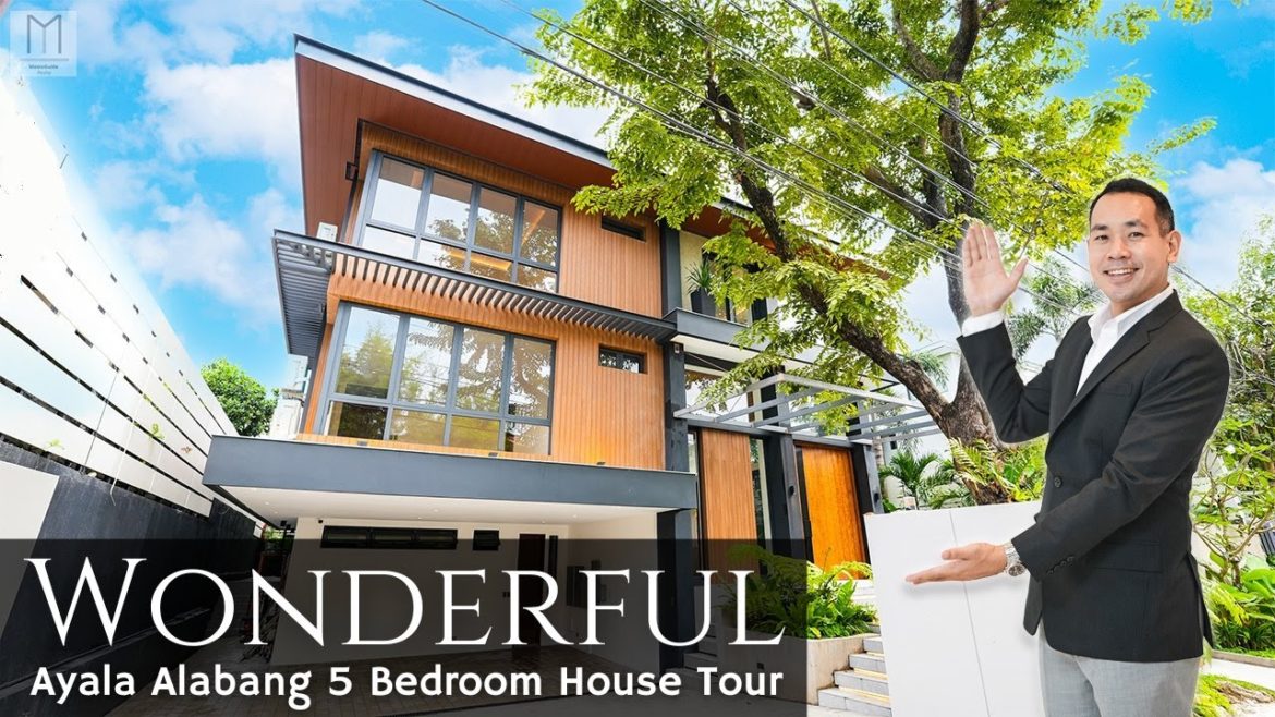 House Tour A35 • Inside an AYALA Alabang Incredible BRAND NEW 5BR House and Lot for Sale