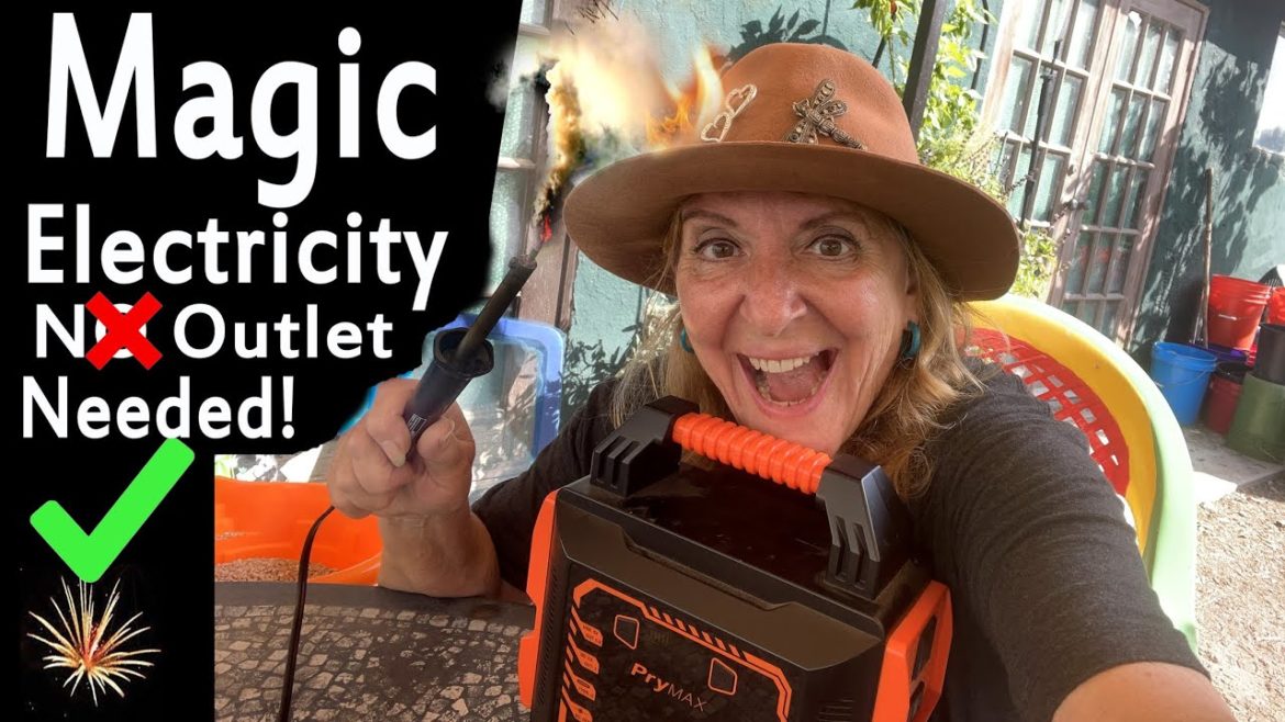 SUPER Portable Power Unit for Container Gardening, Hummingbird No Solar Water Fountain & Emergency SUPER Portable Power Unit for Container Gardening, Hummingbird No Solar Water Fountain & Emergency