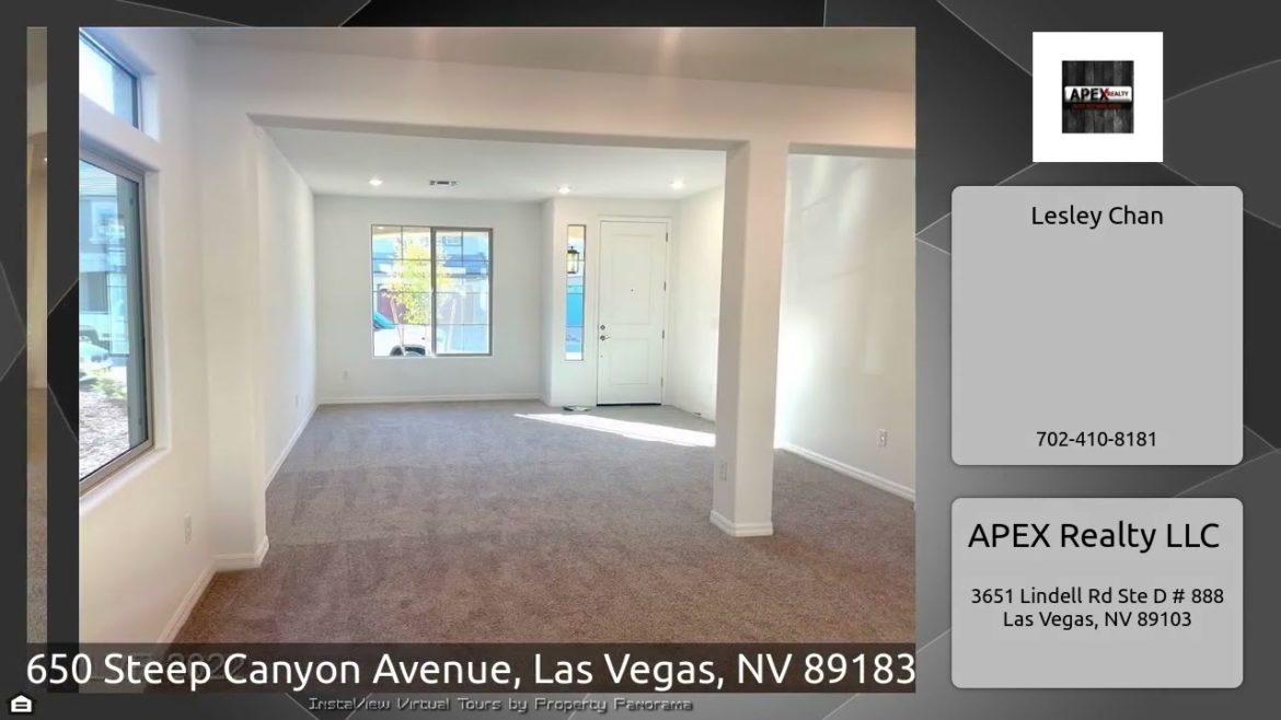 650 Steep Canyon Avenue, Las Vegas, NV 89183