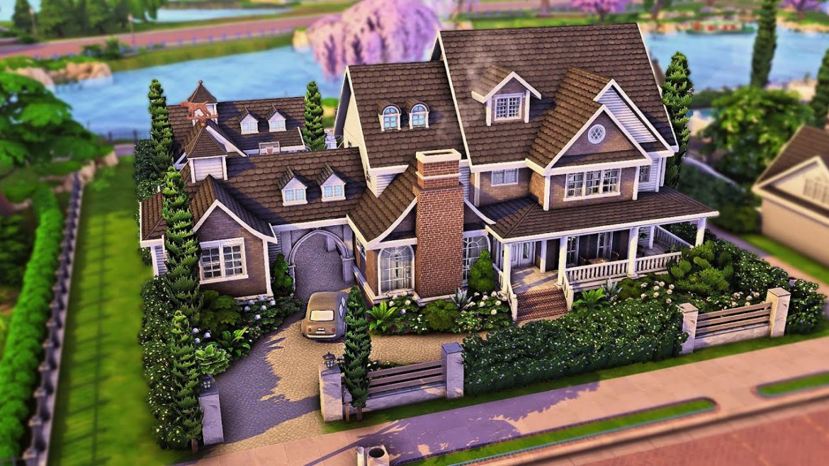 Huge Generations Family Home | The Sims 4 Speed Build
