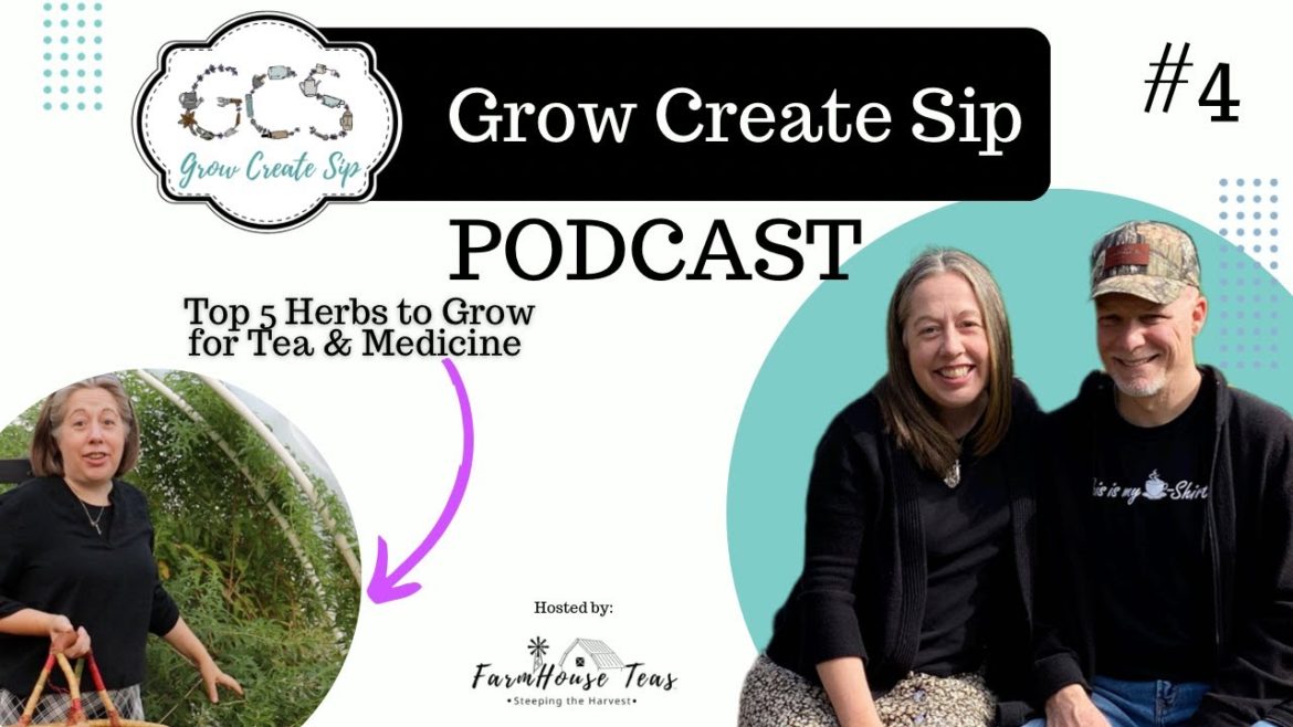 5 Medicinal & Edible Herbs to Grow In Your Garden | Herbs for Tea
