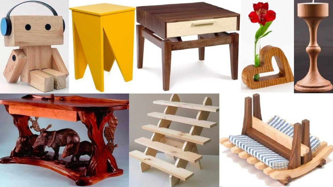 Wood furniture ideas and wooden decorative pieces ideas for home decor /Woodworking project ideas