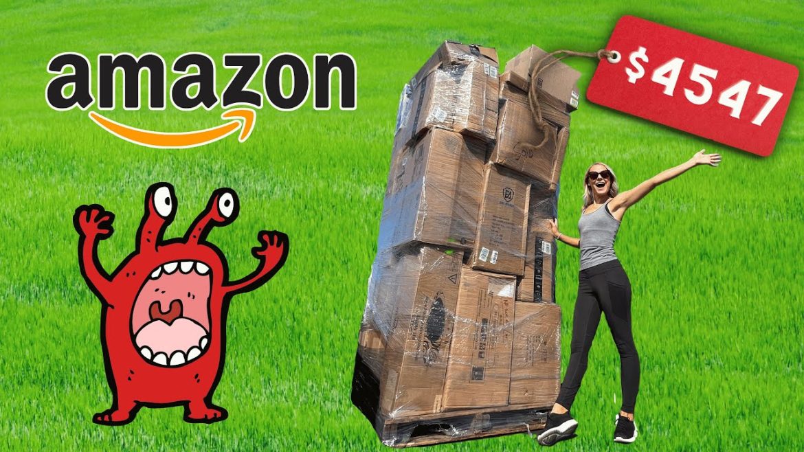 We Bought A MONSTER Amazon Returns Pallet For $600 – Unboxing $4500 In MYSTERY Items! We Bought A MONSTER Amazon Returns Pallet For $600 - Unboxing $4500 In MYSTERY Items!