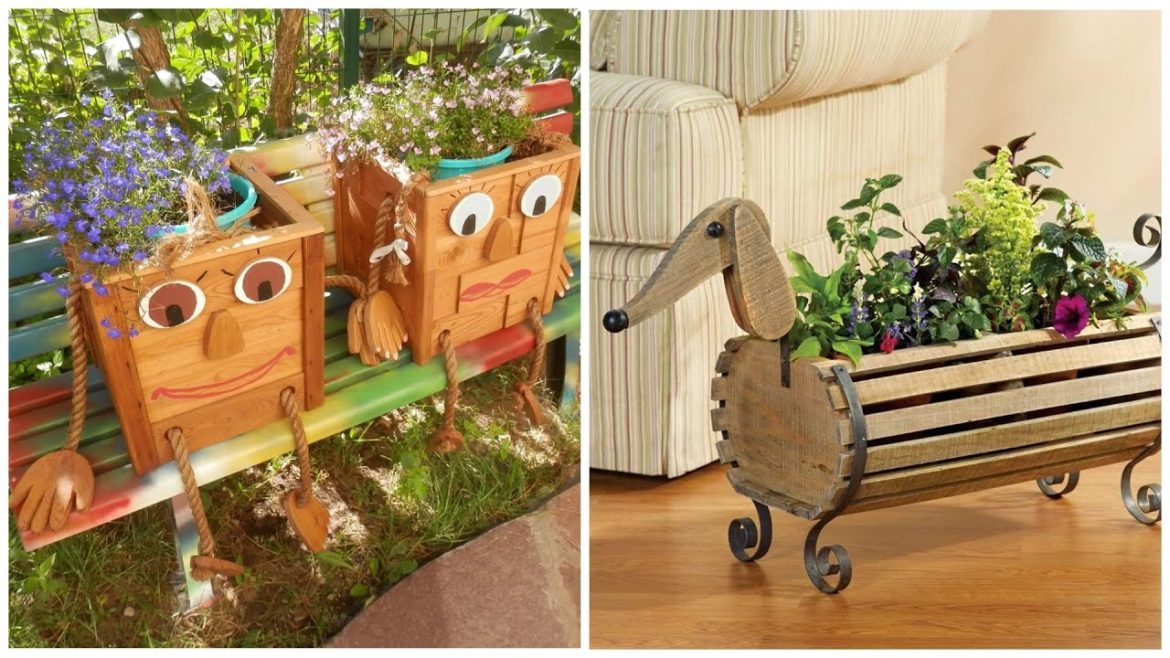 30 Ideas for flower beds: boxes for flowers and plants!