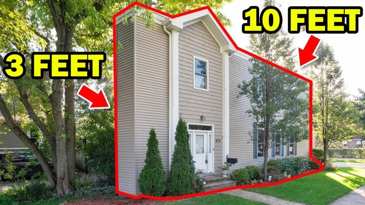 Everyone Laughed At His Thin House…until They Saw It From The Inside! Everyone Laughed At His Thin House...until They Saw It From The Inside!