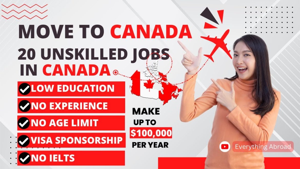 BEST 20 Jobs in Canada With Free Visa Sponsorships In 2023 | With Easy Application & Quick Approval