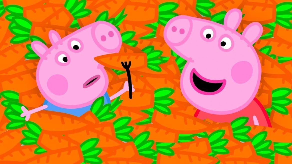 Peppa Pig And George Love Carrots 🐷 🥕 Adventures With Peppa Pig 4K