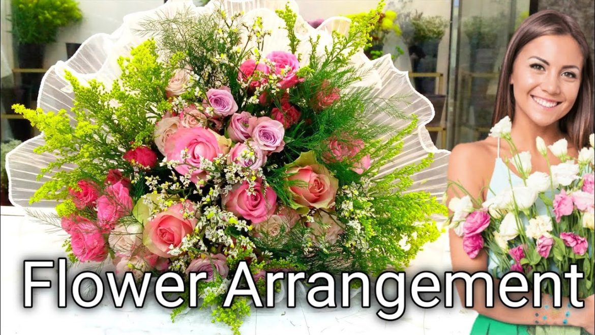 Flower Arranging Tutorial || Round Flower Bouquet Design || How To Arrange Bouquet || Flower Bouquet Flower Arranging Tutorial || Round Flower Bouquet Design || How To Arrange Bouquet || Flower Bouquet