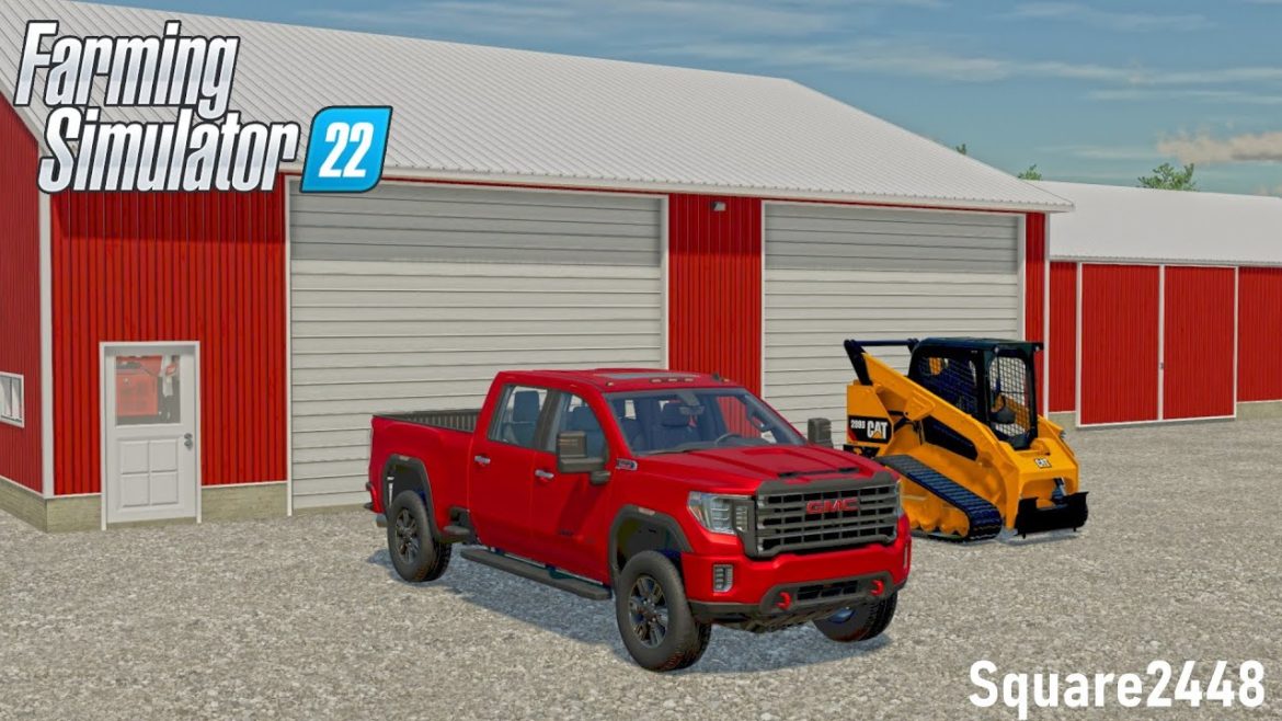 Building NEW Landscape Shop + Moving In! (NEW MAP) | FS22 Landscaping Building NEW Landscape Shop + Moving In! (NEW MAP) | FS22 Landscaping