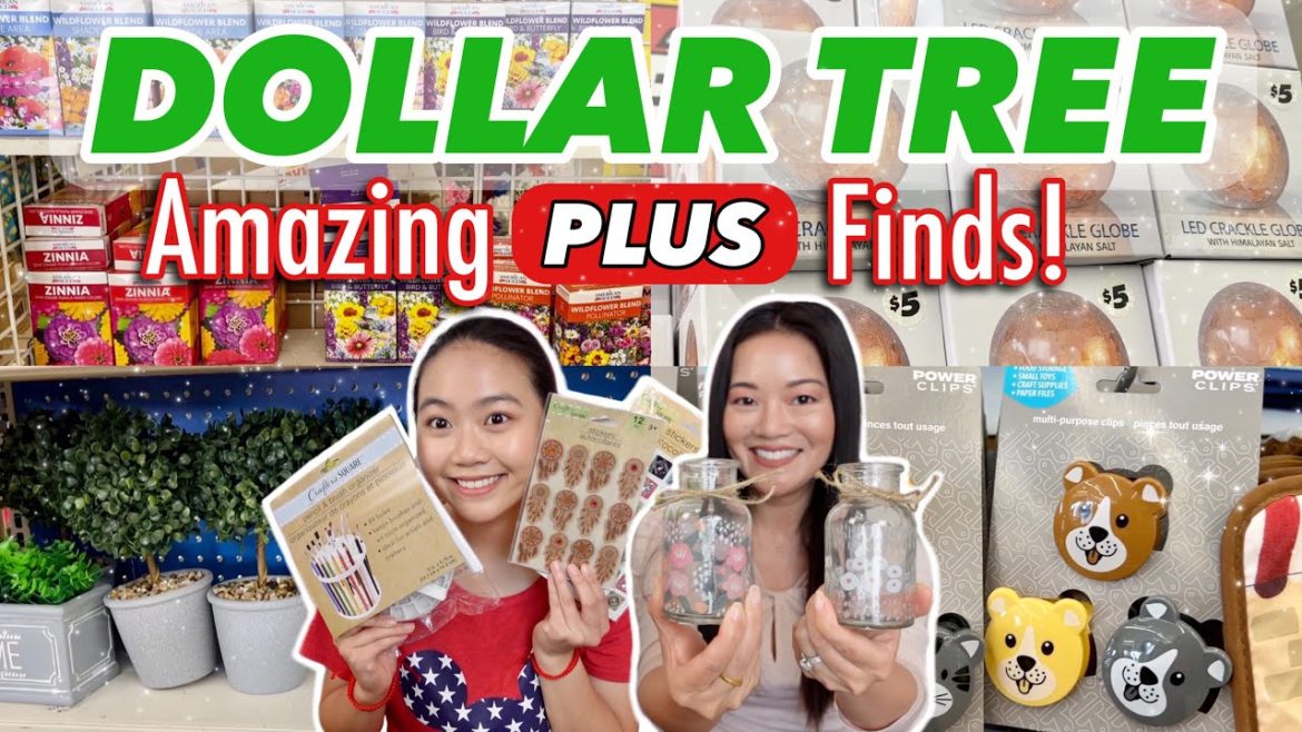 DOLLAR TREE HAUL! PLUS Section Tour | New Deals in Gardening, Home Decor, and Art Supplies!