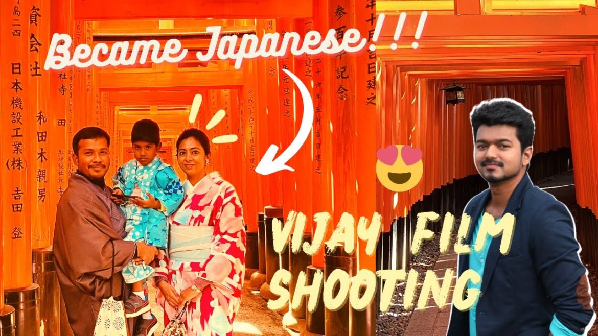We became Japanese for a Day| ரொம்ப நாள் ஆசை |Vijay Film Shooting spot | LivewithmeinJapan
