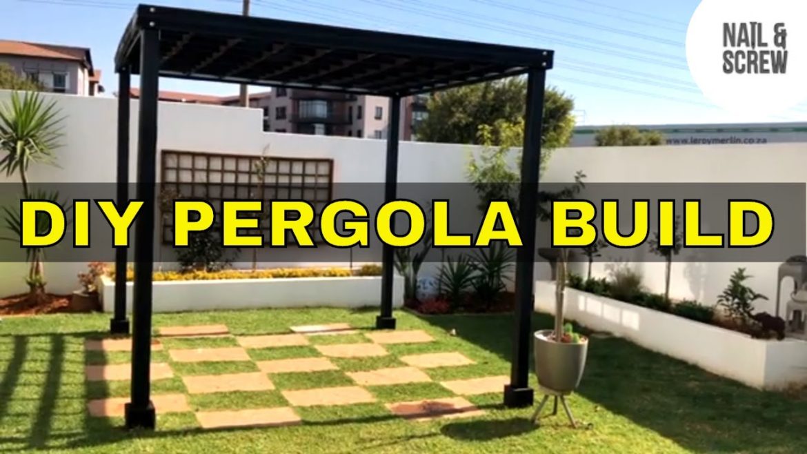 HOW TO MAKE A PERGOLA l GARDEN DESIGN w/ RAISED PLANTER BEDS: PART 4 – Pergola Construction HOW TO MAKE A PERGOLA l GARDEN DESIGN w/ RAISED PLANTER BEDS: PART 4 - Pergola Construction