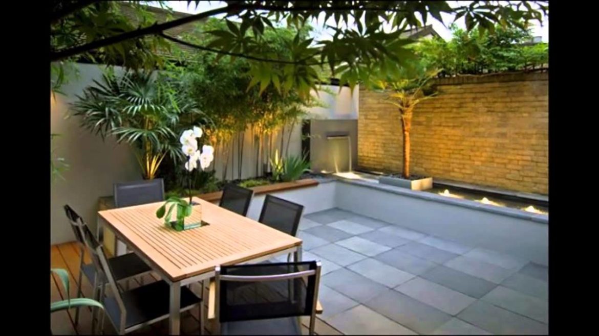 Small modern garden ideas