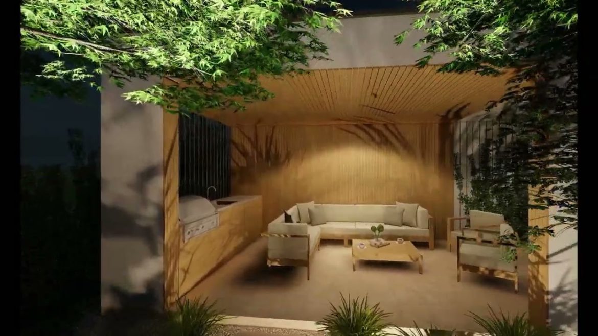 ONLINE PROJECT / Living Garden Garden Design / lighting /modern / naturalistic