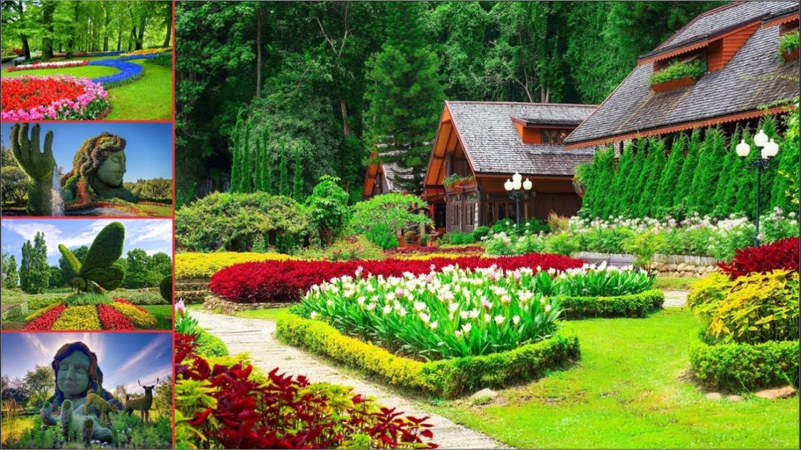 The Most Beautiful Gardens in the World || Top 160 Garden Design || Luxury Home Decor